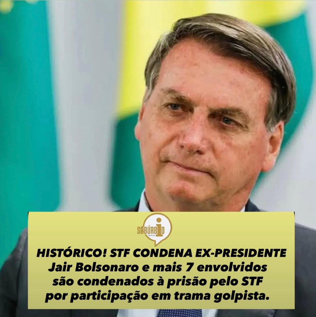 JAIR MESSIAS BOLSONARO CONDENADO