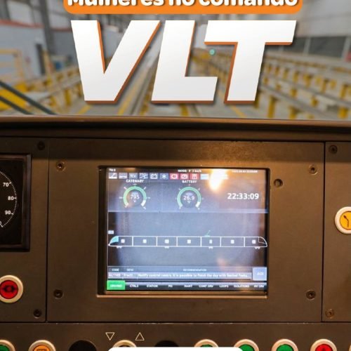 O futuro do VLT já está sendo construído com a força das mulheres! ✨